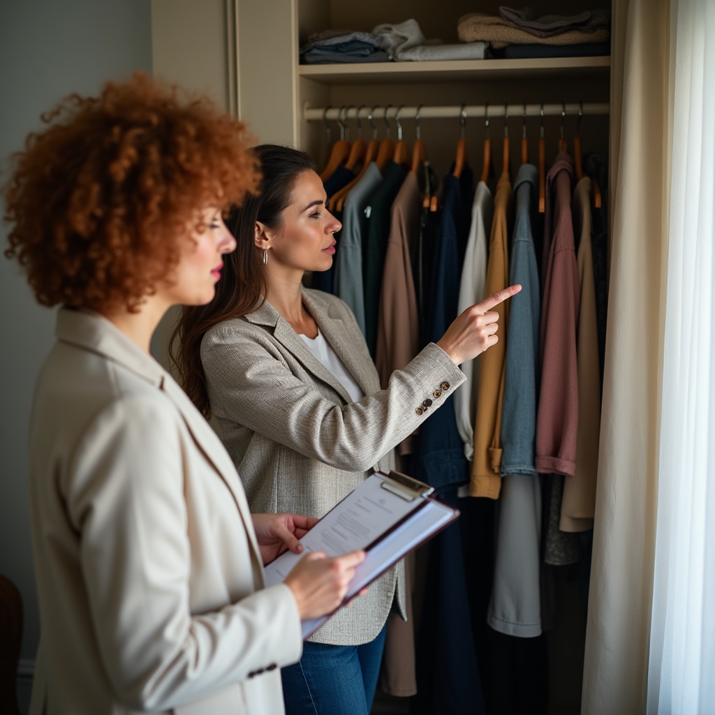 Analyse der Wohnsituation und Schrankinhalte